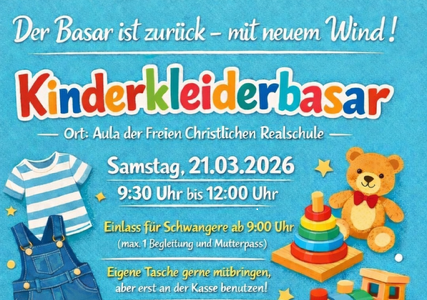Kinderkleiderbasar an der FCSL startet wieder!
