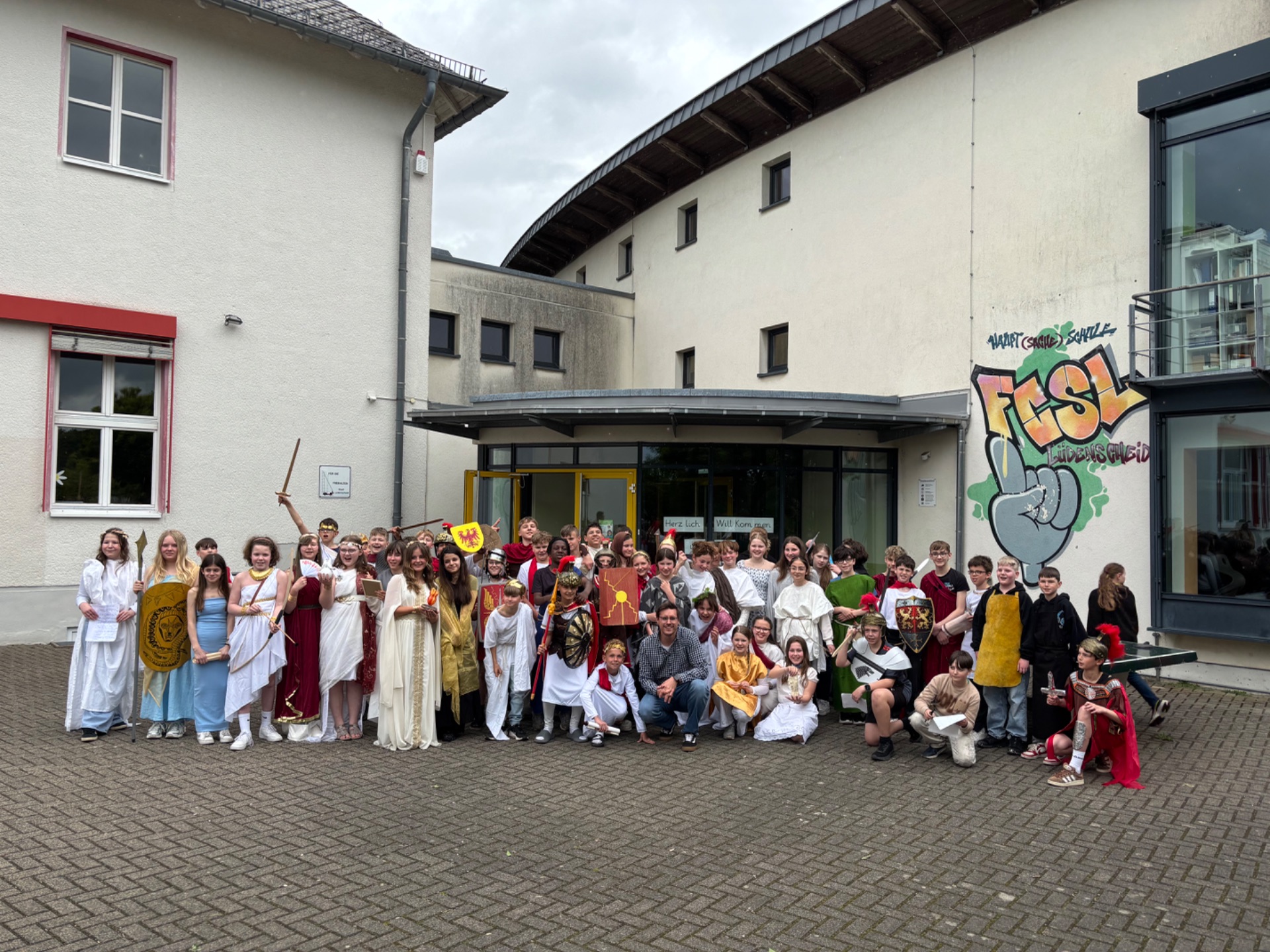 Geschichts-Projekt „Lebendiges Museum“ der Klassen 6