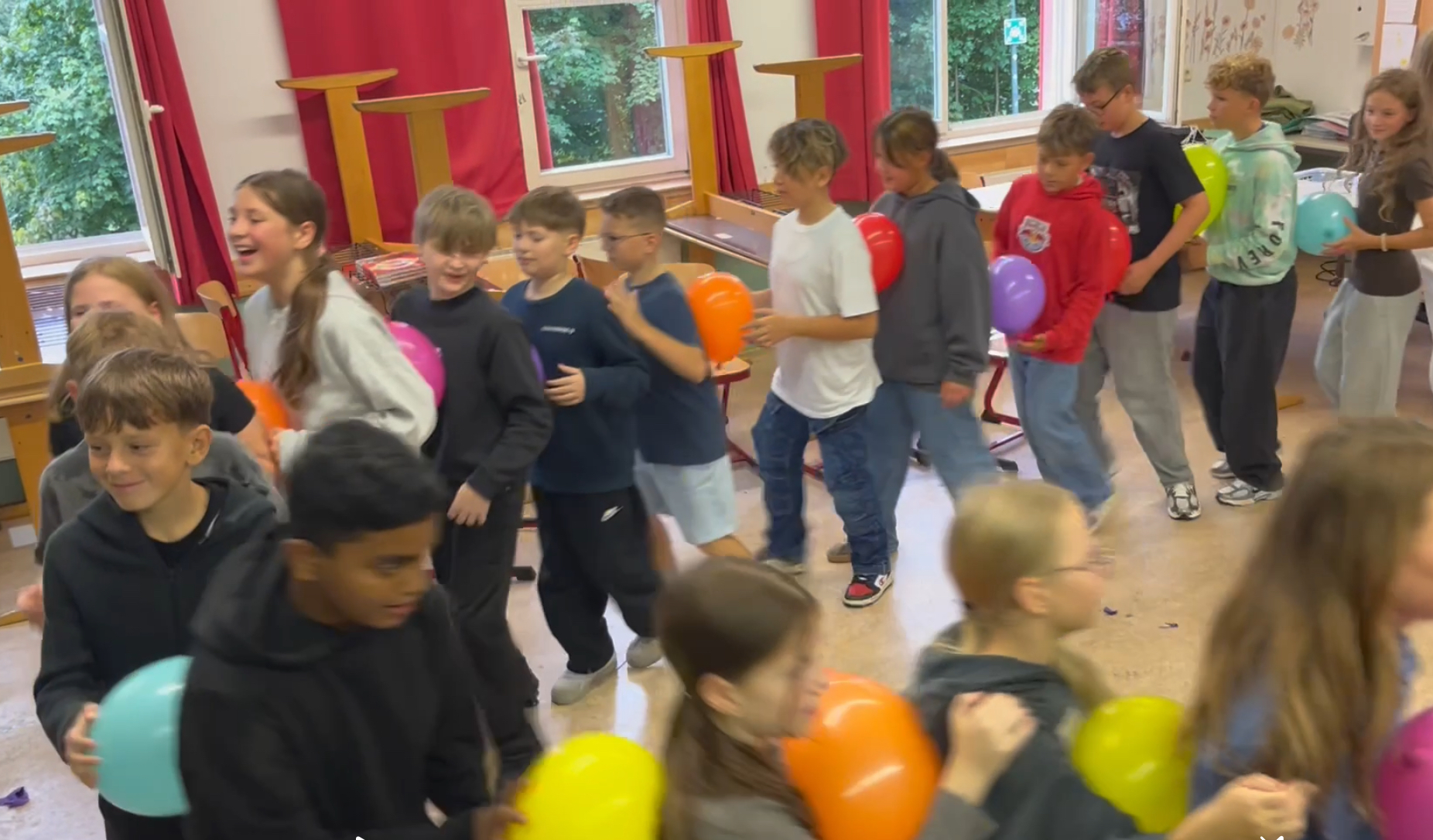 Schuljahresanfangsfest – Autftakt mit Parcours, Teamspielen und Duellen